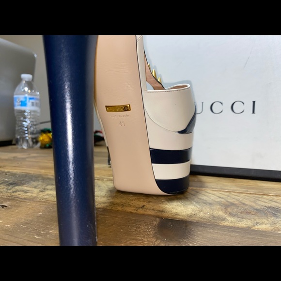 Gucci Angel Platform Spiked Sandals - Picture 7 of 8
